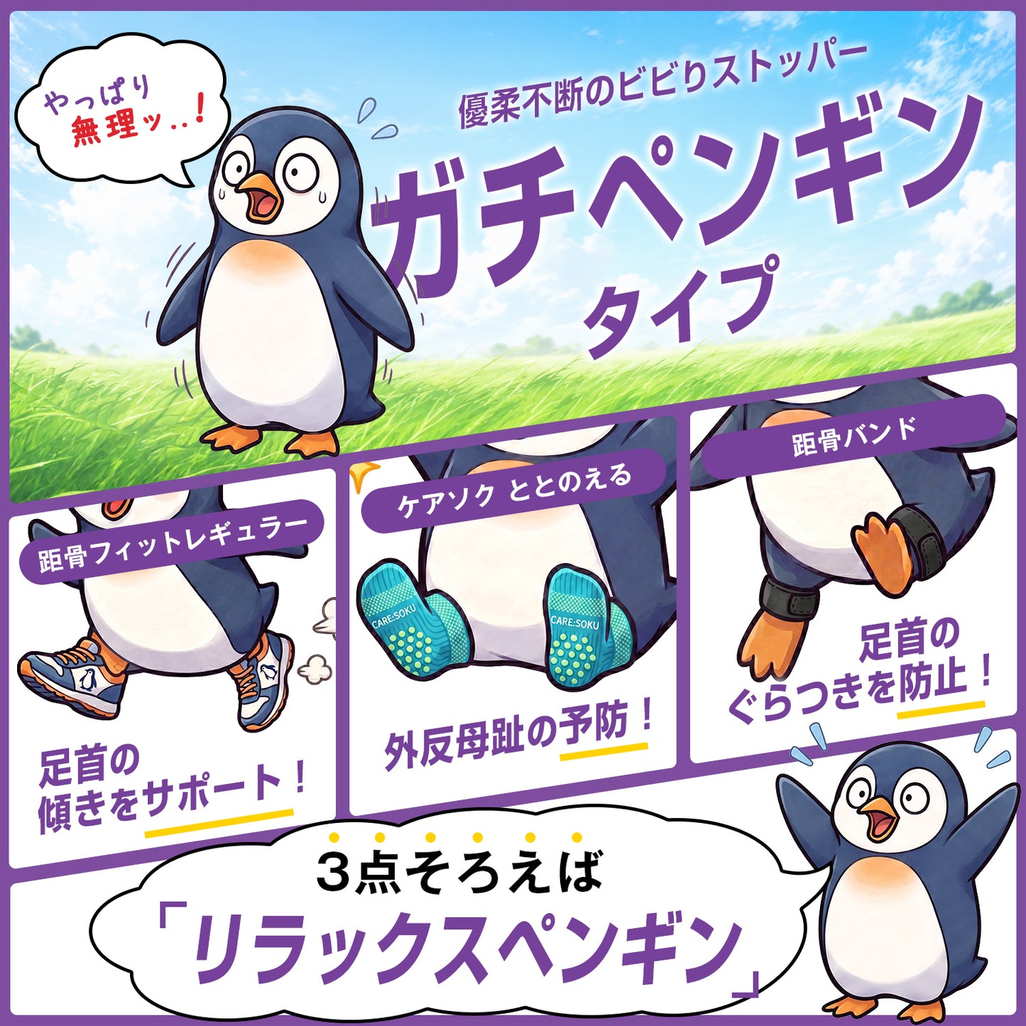 【TBTI診断（IBR）】ガチペンギンセット